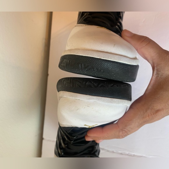 Jordan Max Aura 'White Black Gold' size 10.5 - Picture 8 of 11